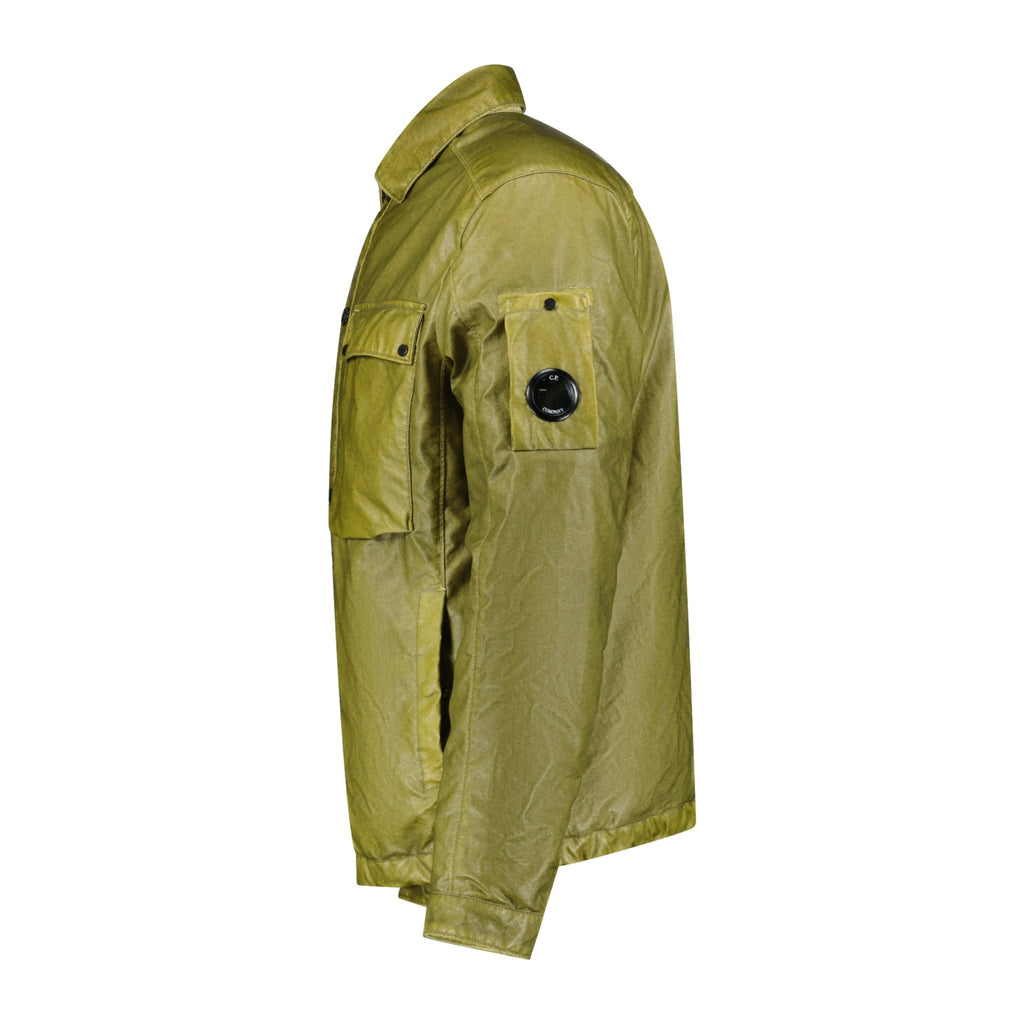 CP Company Padded Overshirt Lens Jacket Olive - Boinclo ltd - Outlet Sale Under Retail