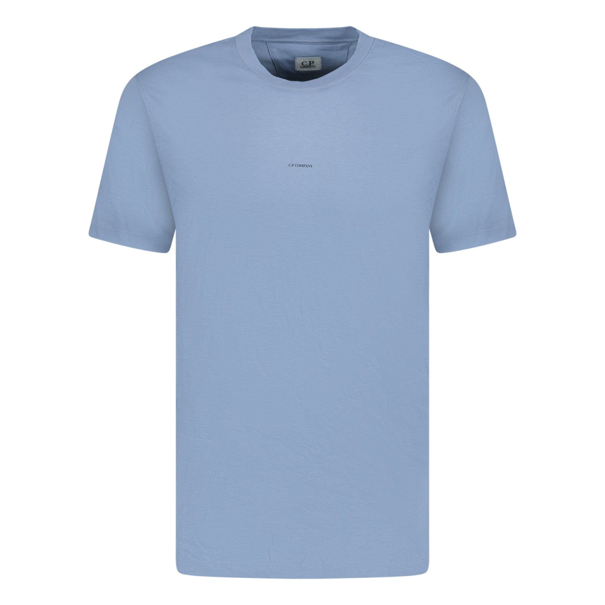 CP Company Print Logo T-Shirt Blue