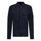 CP Company 'Taylon L' Chrome Lens Overshirt Jacket Navy - Boinclo ltd - Outlet Sale Under Retail