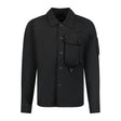 CP Company 'Taylon P' Lens Overshirt Jacket Black - Boinclo ltd - Outlet Sale Under Retail