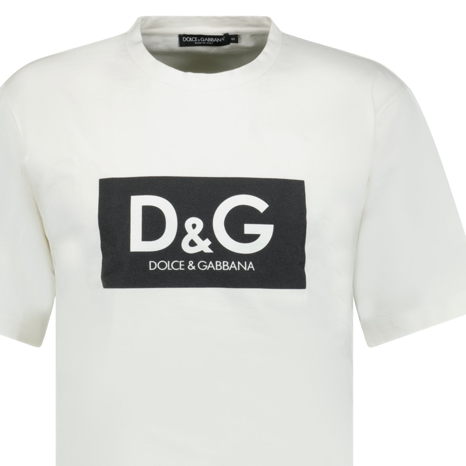 Dolce & Gabbana Writing Logo T-Shirt White