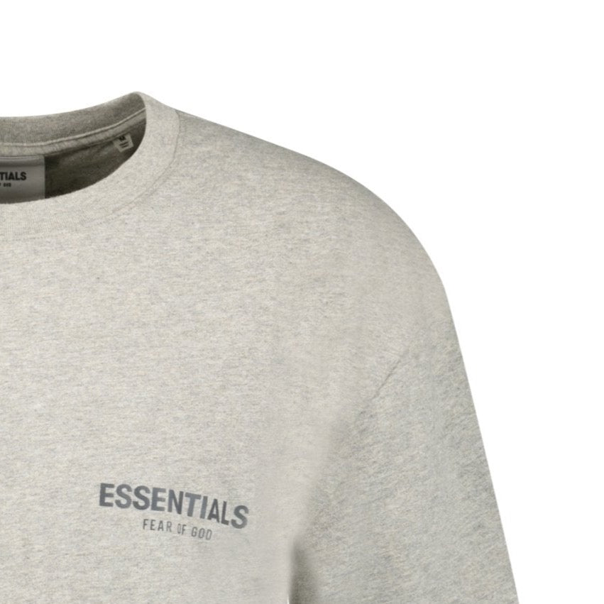 Reflective Logo T-Shirt Grey (Dark Heather)