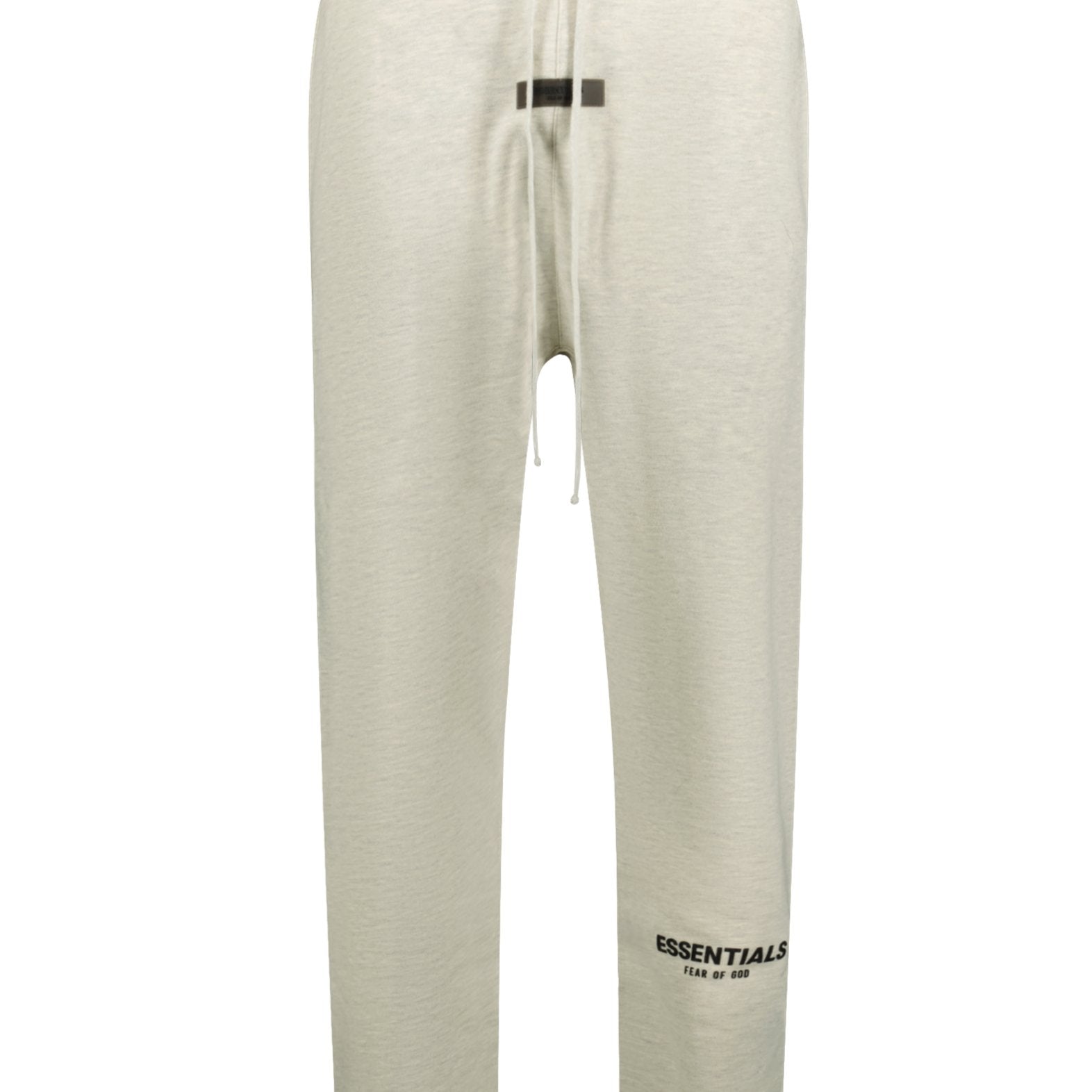 Essentials X Fear of God Logo-Print Sweatpants Light Oatmeal Grey