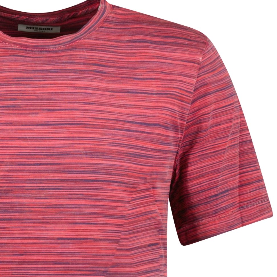 Missoni T-Shirt Striped Red - Boinclo ltd - Outlet Sale Under Retail
