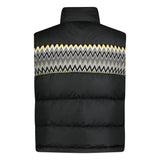 Missoni Padded Down Gilet with Pattern Black & Yellow - Boinclo ltd - Outlet Sale Under Retail