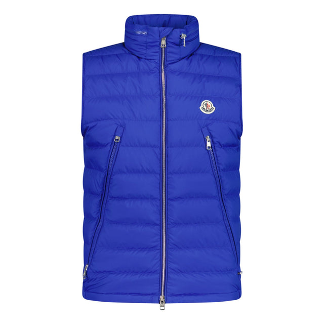 Moncler 'Albyt' Gilet Royal Blue - Boinclo ltd - Outlet Sale Under Retail