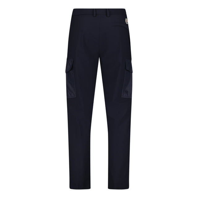 Moncler Belt Buckled Track Pants Navy Outlet Sale Always Under