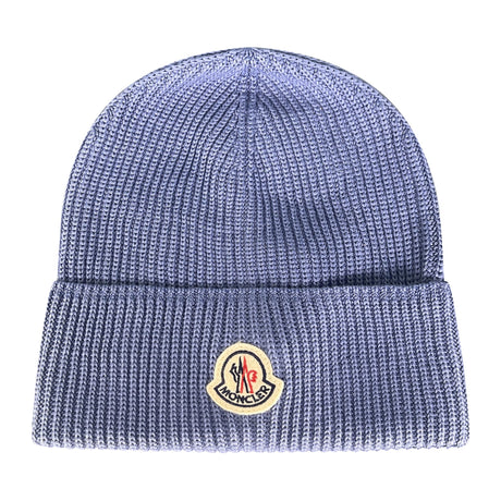 Moncler 'Berretto' Beanie Hat Blue - Boinclo ltd - Outlet Sale Under Retail