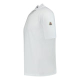 Moncler Collar Writing Logo T-Shirt White - Boinclo ltd - Outlet Sale Under Retail