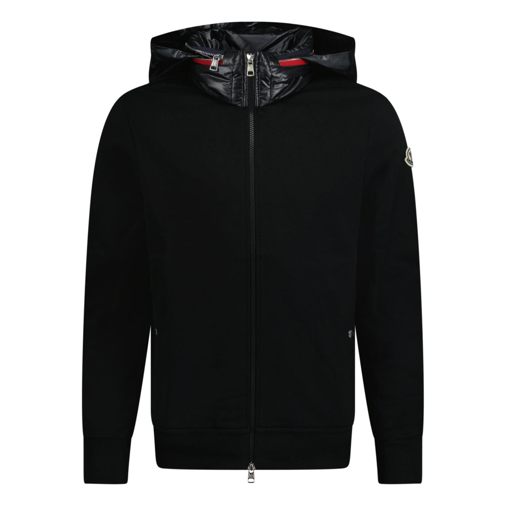 Moncler Hooded Zip Cardigan Jacket Black - Boinclo ltd - Outlet Sale Under Retail
