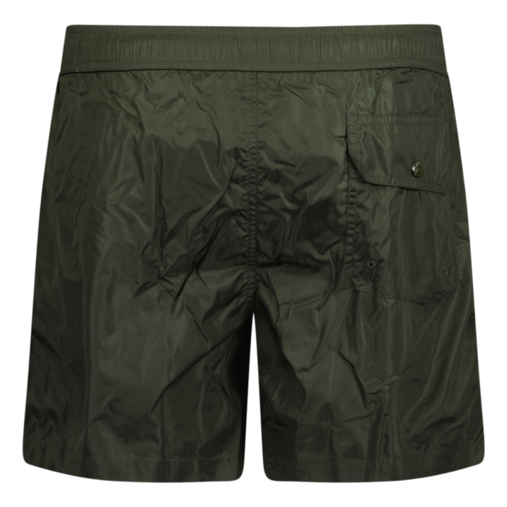 Moncler khaki cheap swim shorts