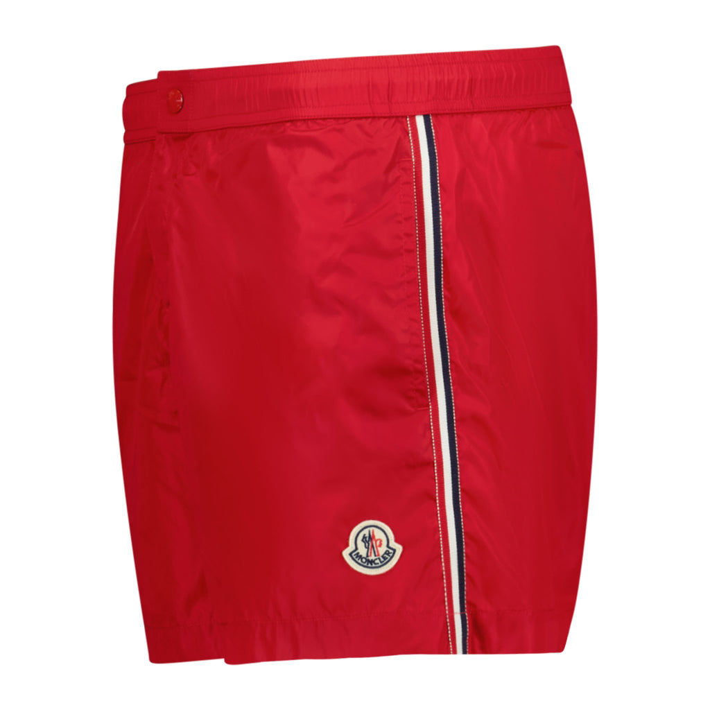 Moncler Logo Swim Shorts Red - Boinclo ltd - Outlet Sale Under Retail
