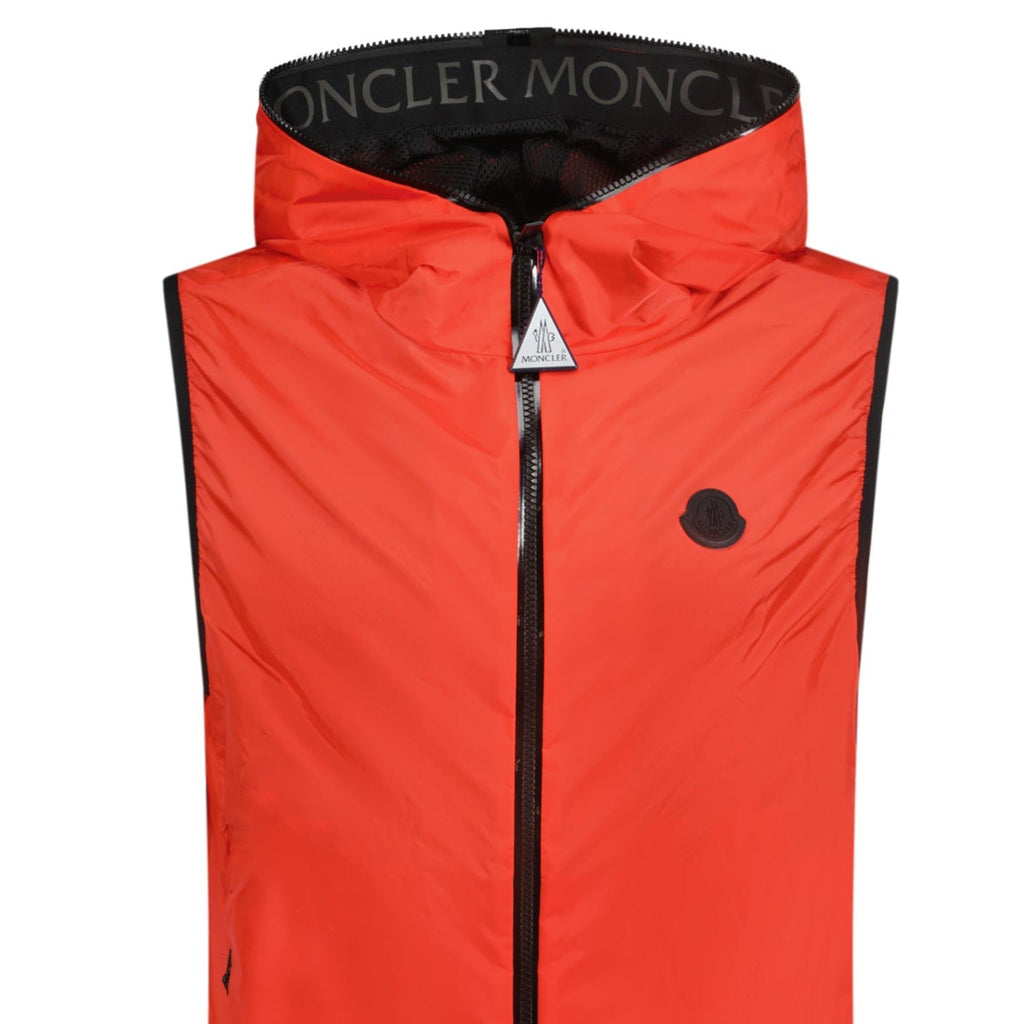 Moncler 'Pakito' Gilet Jacket Red - Boinclo ltd - Outlet Sale Under Retail