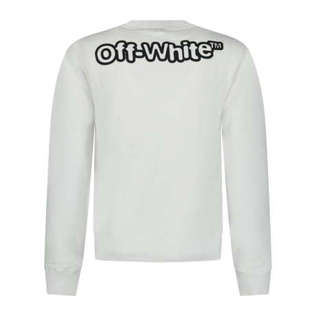 OFF-WHITE 'Blur' Sweatshirt White - Boinclo ltd - Outlet Sale Under Retail