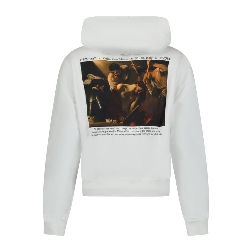 Off White Brand Sweatshirt Off-White C/o Virgil Abloh Blue Collar