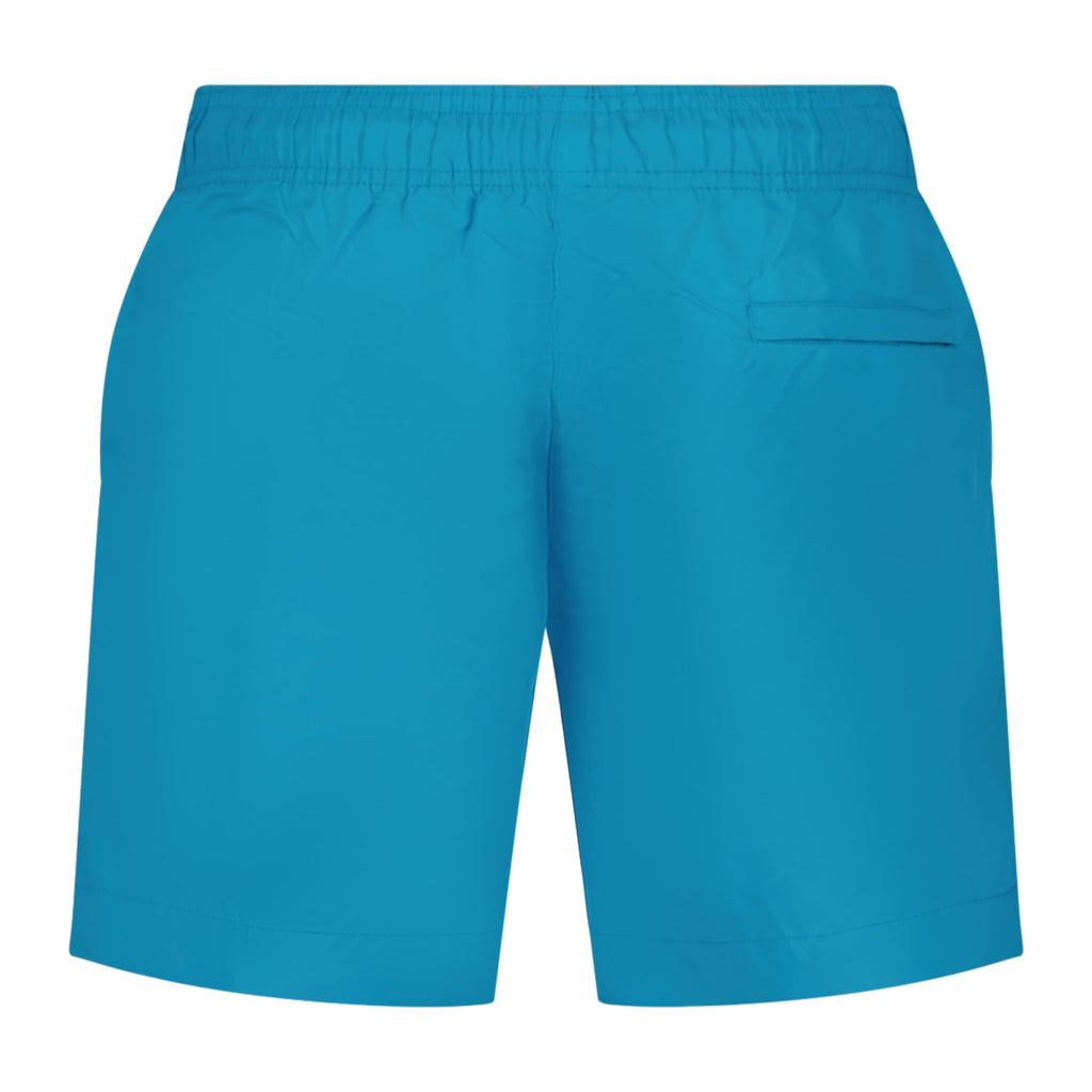 Off-White "OFF" Writing Design Swim Shorts Blue - Boinclo ltd - Outlet Sale Under Retail