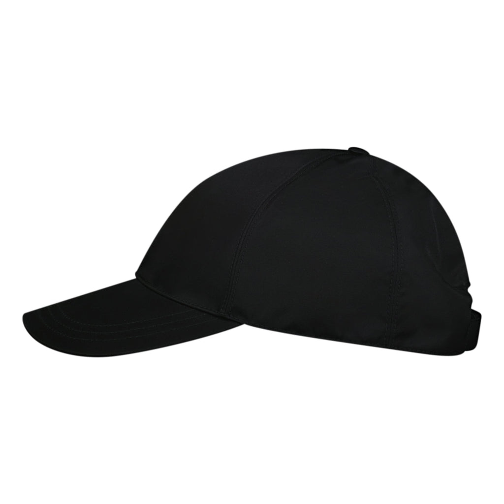 Prada Triangle Logo Cap Black - Boinclo ltd - Outlet Sale Under Retail