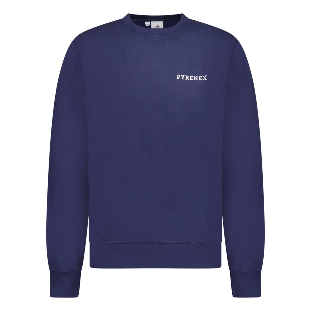 Pyrenex 'Range' Sweatshirt Navy - Boinclo ltd - Outlet Sale Under Retail