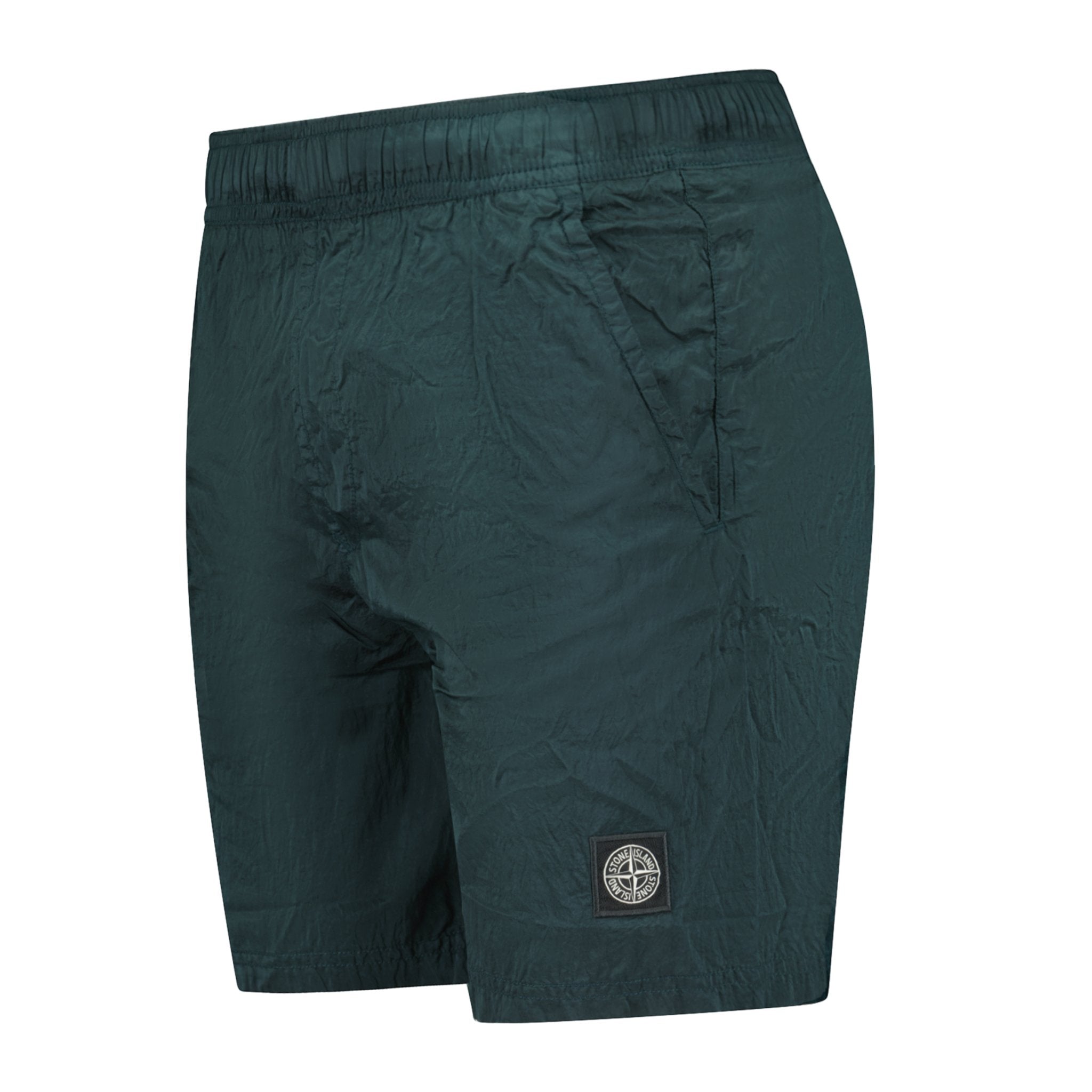 Stone Island Chrome Swim Shorts Forest Green, Boinclo ltd