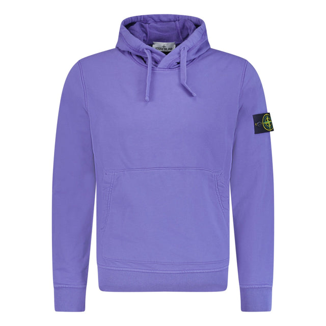 Stone Island Cotton Hooded Sweatshirt Purple - Boinclo ltd - Outlet Sale Under Retail