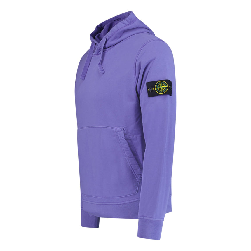 Stone Island Cotton Hooded Sweatshirt Purple - Boinclo ltd - Outlet Sale Under Retail