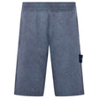 Stone Island Cotton Sweat Dust Shorts Blue - Boinclo ltd - Outlet Sale Under Retail