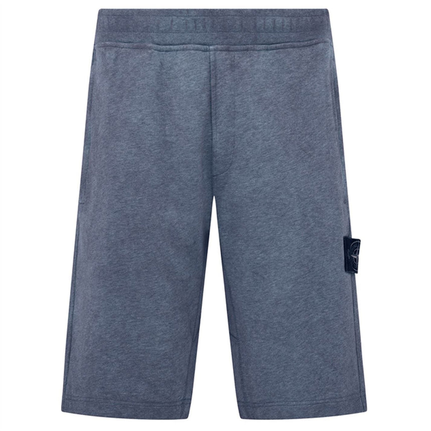 Stone Island Cotton Sweat Dust Shorts Blue - Boinclo ltd - Outlet Sale Under Retail