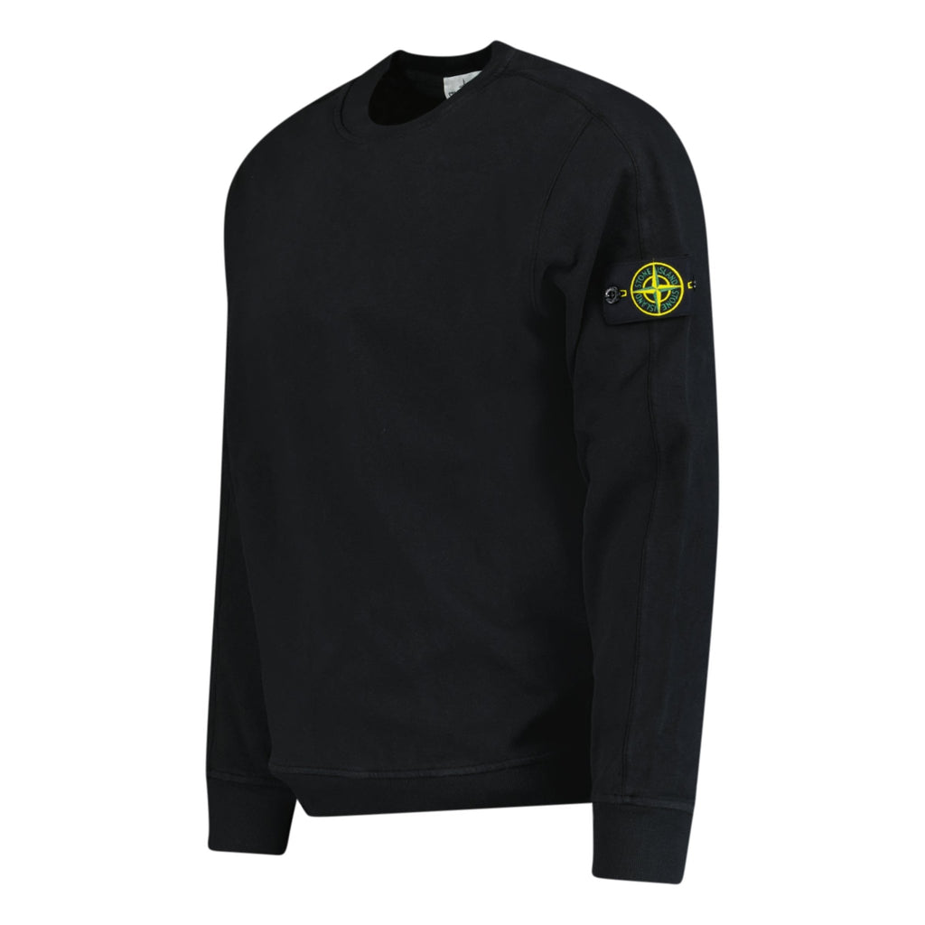Stone Island Cotton Sweatshirt Dust Black - Boinclo ltd - Outlet Sale Under Retail