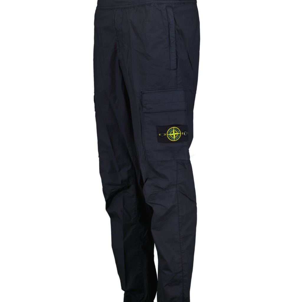 Stone Island Cuffed Leg Cargo Sweat Pants Navy - Boinclo ltd - Outlet Sale Under Retail