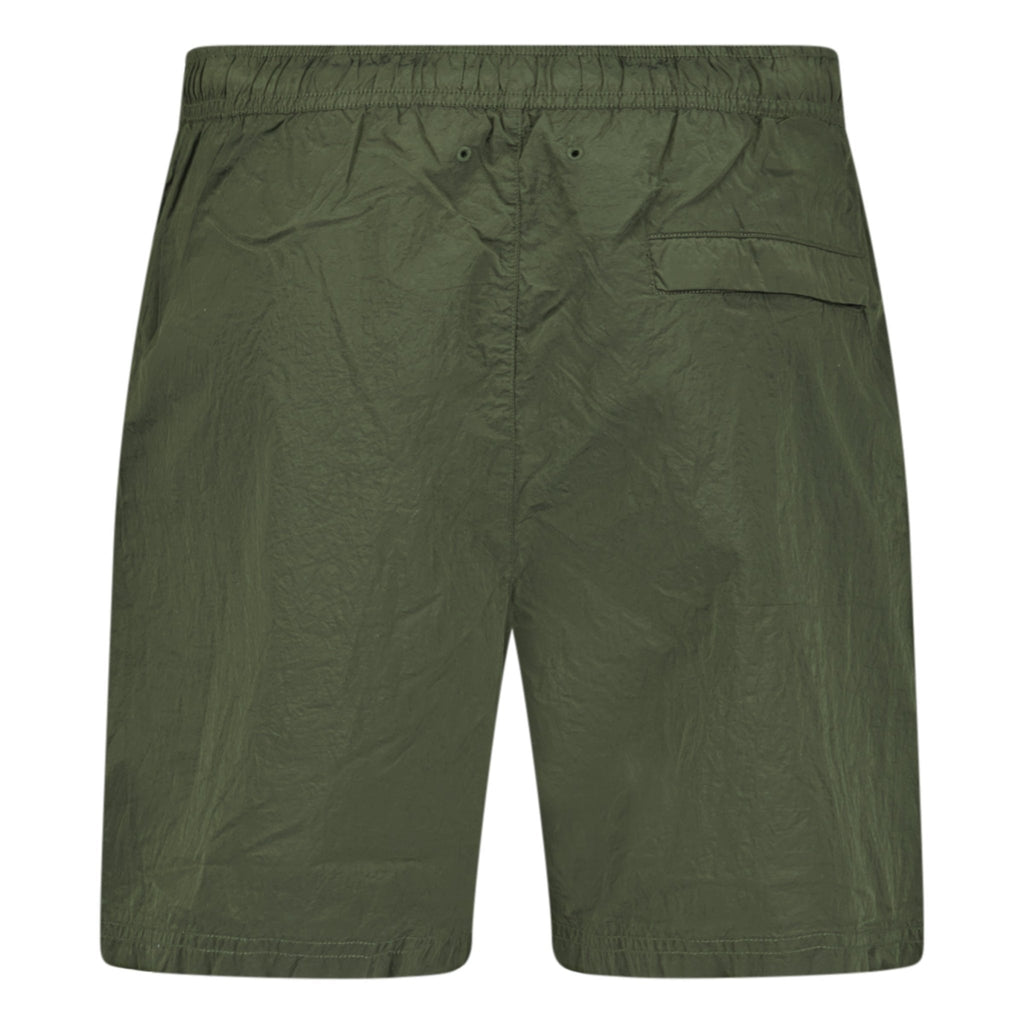 Stone Island Nylon Chrome Swim Shorts Olive - Boinclo ltd - Outlet Sale Under Retail