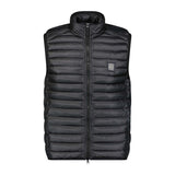 Stone Island Nylon Patch Logo Gilet Black - Boinclo ltd - Outlet Sale Under Retail