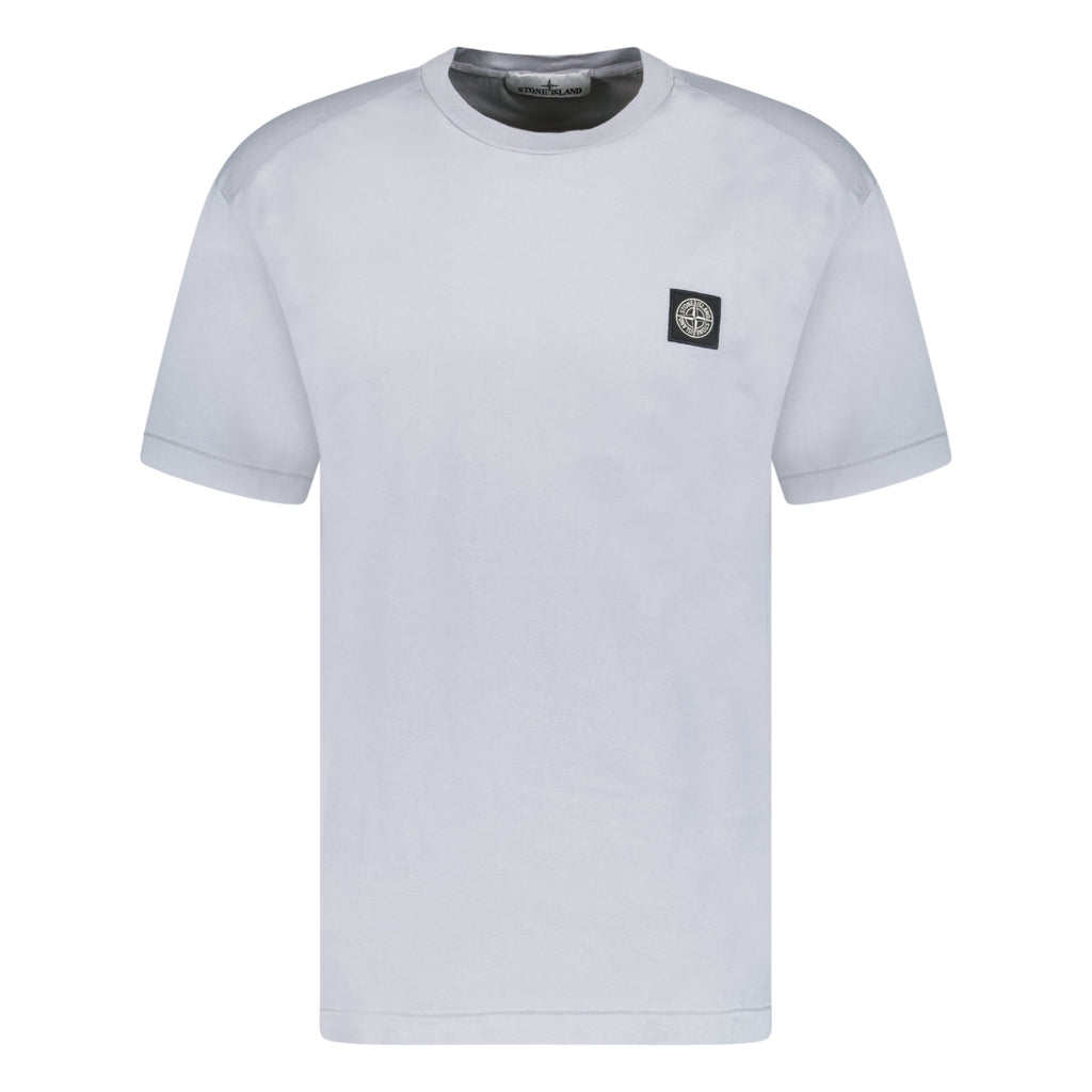 Stone Island Patch Logo T-Shirt Dust Grey - Boinclo ltd - Outlet Sale Under Retail