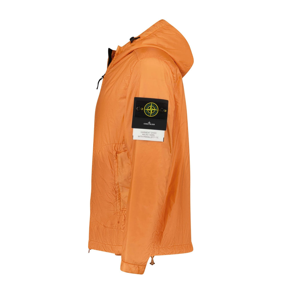 Stone Island Primaloft Hooded Jacket Orange - Boinclo ltd - Outlet Sale Under Retail