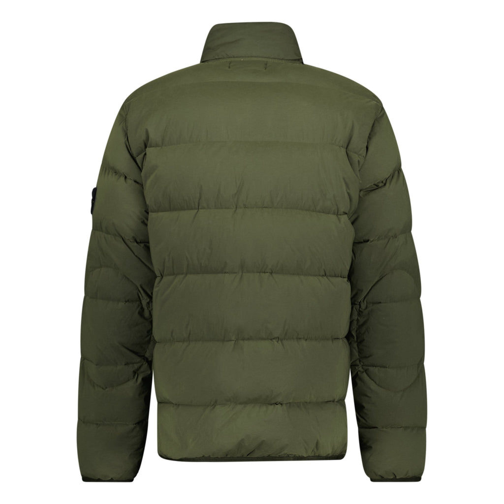 Stone Island Puffer Jacket In Seamless Tunnel Nylon Khaki - Boinclo ltd - Outlet Sale Under Retail