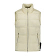 Stone Island Puffer Seamless Tunnel Nylon Gilet Cream - Boinclo ltd - Outlet Sale Under Retail