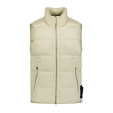 Stone Island Puffer Seamless Tunnel Nylon Gilet Cream - Boinclo ltd - Outlet Sale Under Retail