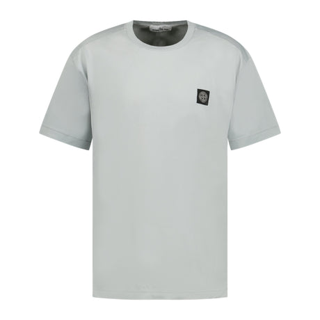 Stone Island Small Patch Logo T-Shirt Pearl Grey - Boinclo ltd - Outlet Sale Under Retail