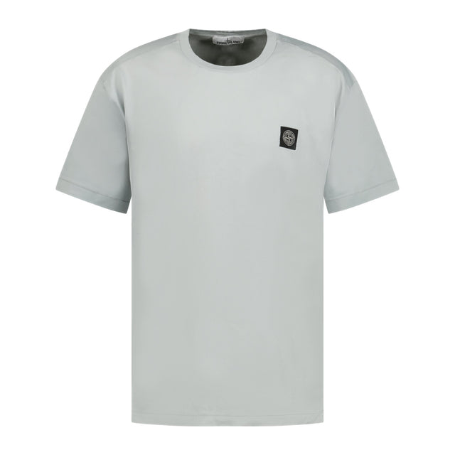 Stone Island Small Patch Logo T-Shirt Pearl Grey - Boinclo ltd - Outlet Sale Under Retail