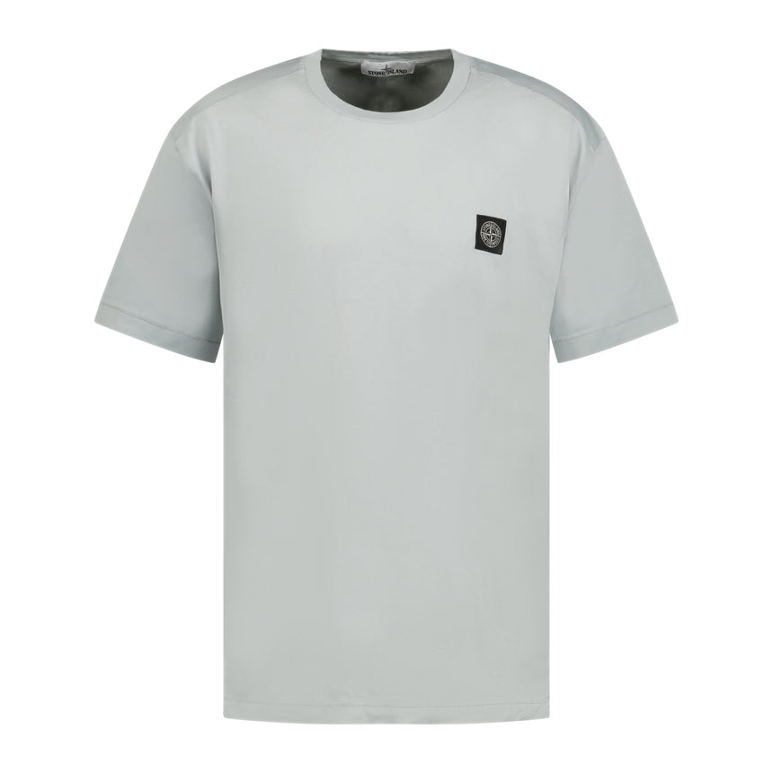 Stone Island Small Patch Logo T-Shirt Pearl Grey - Boinclo ltd - Outlet Sale Under Retail