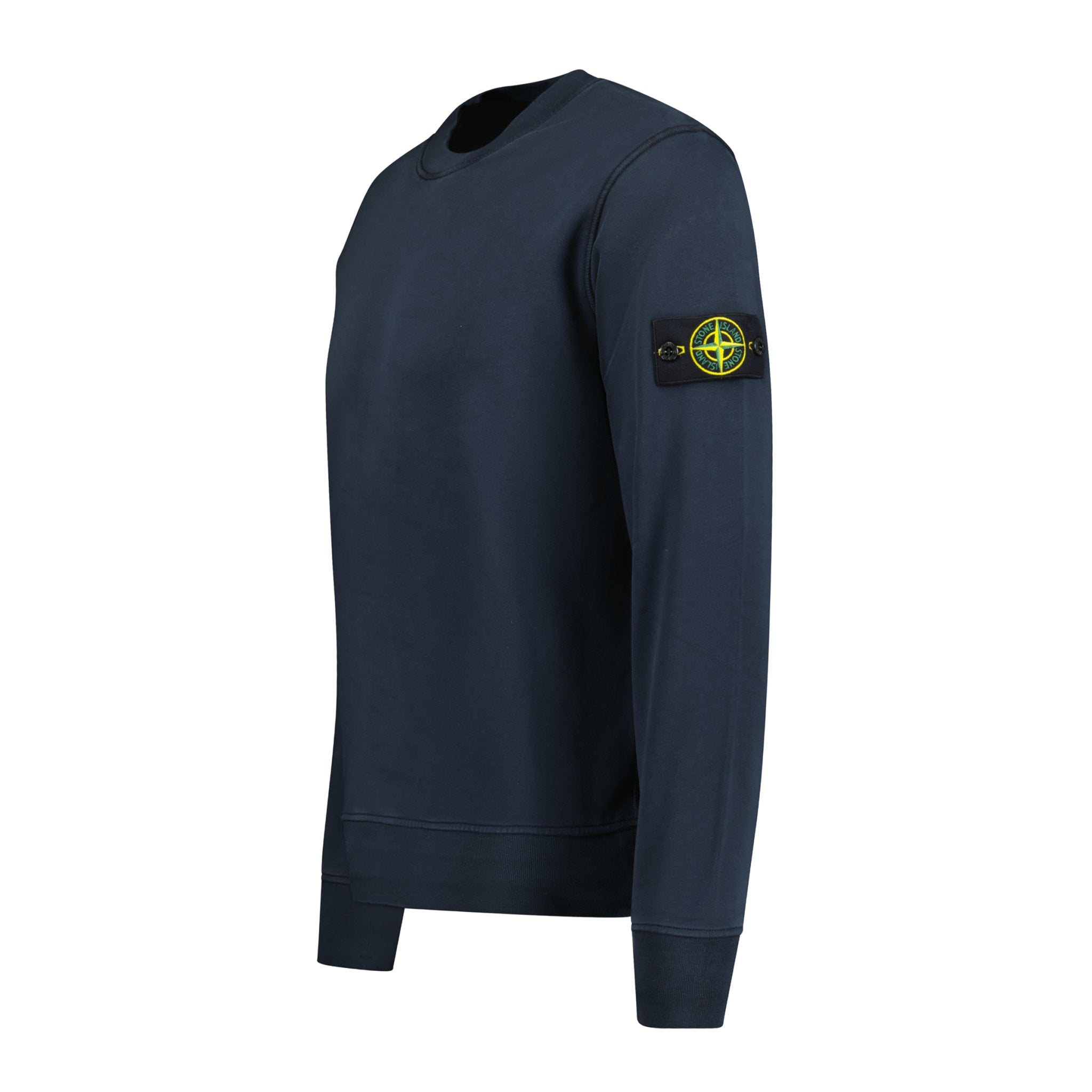 Stone island navy blue on sale sweatshirt