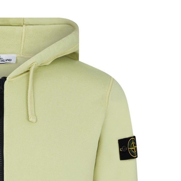 Stone Island Zip Hooded Sweatshirt Chiaro - Boinclo ltd - Outlet Sale Under Retail