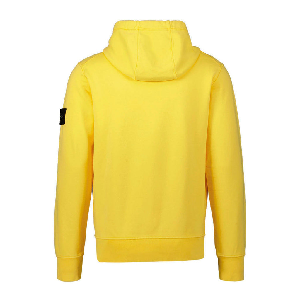 Stone Island Zip Hooded Sweatshirt Yellow - Boinclo ltd - Outlet Sale Under Retail