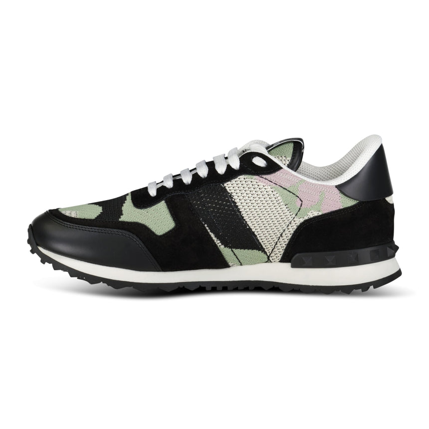 Valentino Camo Mesh Rockrunner Trainers Ambrosia - Boinclo ltd - Outlet Sale Under Retail