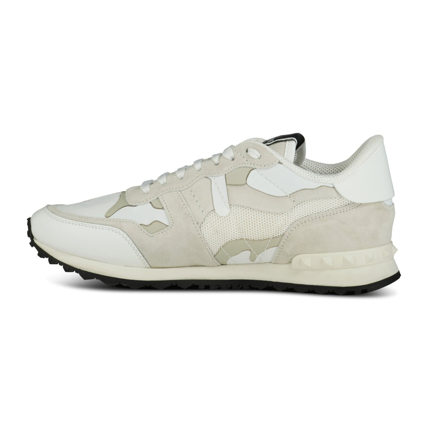 Valentino Camouflage Rockrunner Trainers White - Boinclo ltd - Outlet Sale Under Retail