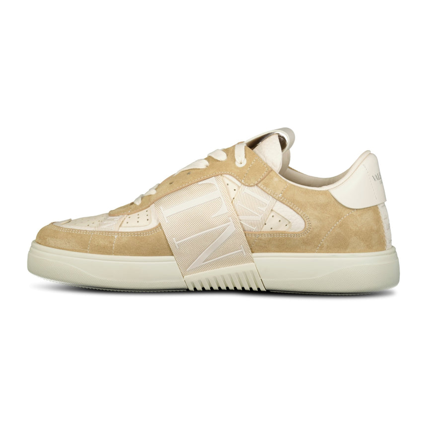 Valentino VLTN Trainers Ivory & Beige - Boinclo ltd - Outlet Sale Under Retail